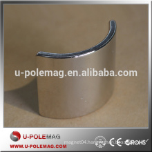 Hot Sale N50 Segment Arc NdFeB Neodymium Magnet